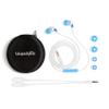 LilGadgets BestBuds Ear Buds for Kids for School - Safe & Comfortable, Volume Limited, Wired Earbuds for Kids with an in-Line Microphone, Travel Case, and Splitter - Blue view 1