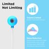 LilGadgets BestBuds Ear Buds for Kids for School - Safe & Comfortable, Volume Limited, Wired Earbuds for Kids with an in-Line Microphone, Travel Case, and Splitter - Blue view 4
