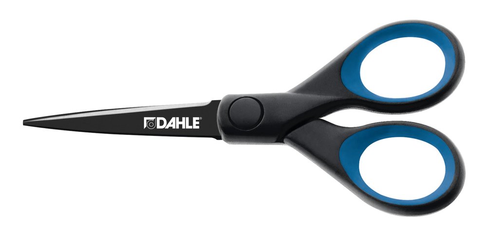 Dahle 54305-12977 office titanium scissors for right-handed people 13 cm