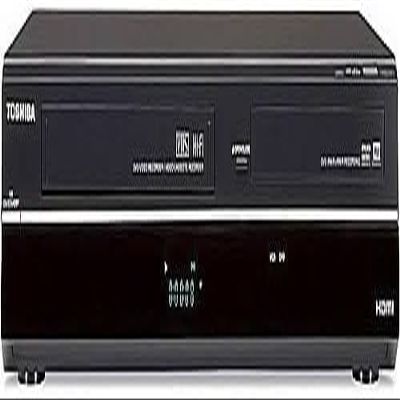 Toshiba DVR620 DVD/VHS Recorder (Black) (Renewed)