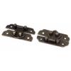 uxcell Wooden Case Jewelry Box 48x25mm Clasp Hasp Latches Bronze Tone 2 Set view 1
