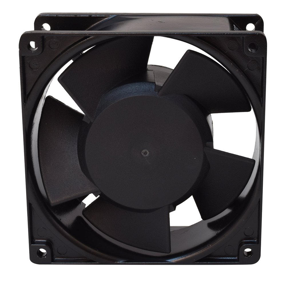 Rodale E1597 Cooling Fan, AC, Terminal Leads, 120V, 120 mm x 120 mm x 38 mm