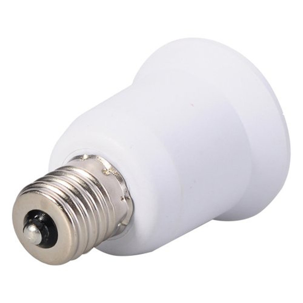 YI Lighting E17 to E26 Socket Adapter Converter - Converts Intermediate to Medium Socket (Pack of 2)
