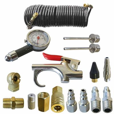 Interstate Pneumatics C16K 16-Piece Air Tool Accessory Kit with Hose