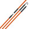 Made in The USA, Eagle Tool US ETF25012 Wire and Cable Installer Fiberglass Fish Rod Kit, 12-Foot Assembled Length view 1