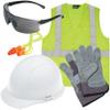 ERB 16538 Liberty L3 New Hire Kit with Smoke Glasses and S362 Vest, Large view 1