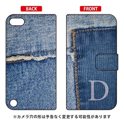 Coverfull Notebook Type Smartphone Case Photo Denim Initial D Design by Artwork/for iPod Touch (5th Generation) ATC5TH-IJTC-401-MCM9