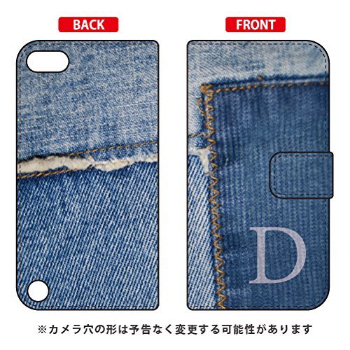 Coverfull Notebook Type Smartphone Case Photo Denim Initial D Design by Artwork/for iPod Touch (5th Generation) ATC5TH-IJTC-401-MCM9