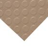 Rubber-Cal Coin Grip Metallic PVC Flooring, Beige, 2.5mm x 4' x 10', Model: 03-W265-BG-10 view 2