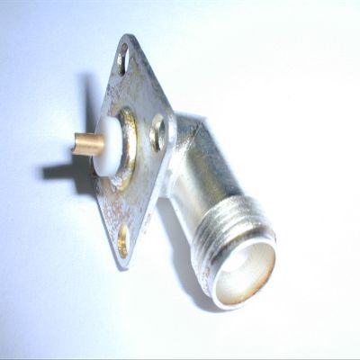8015-1 TNC Jack Right Angle Chassis Mount with Solder Termination (1 piece)