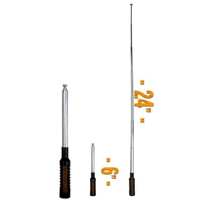 Flexible Extendable Telescopic Long Range Antenna for Garmin Astro 320, 220 & Alpha 100 Dog Tracking GPS Systems (Black)