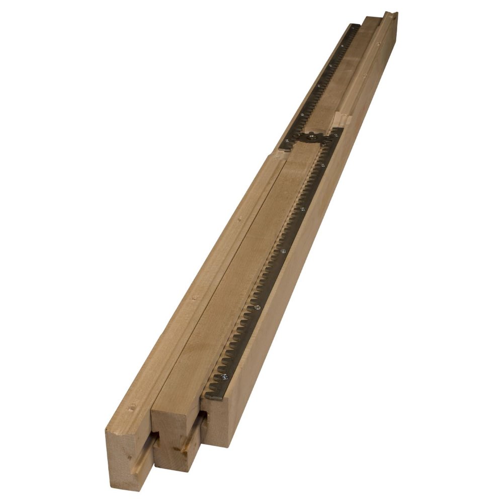 Osborne Equalizer Wooden Table Slide Set, 50" Equalizer Extension Slide (Allows for 49" Opening) for Pedestal Table, Easy Installation, Smooth Extension