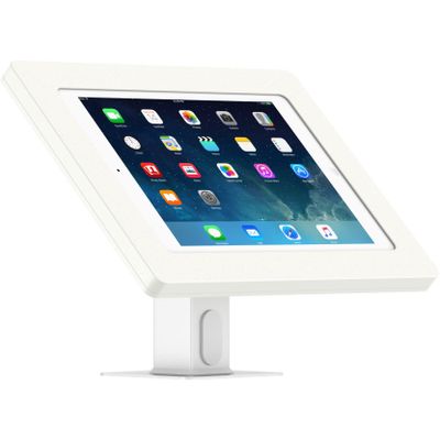 VidaMount White Enclosure and Rotating & Tilting Desk/Table Mount [Bundle] Compatible with iPad 9.7 (5th / 6th Gen), Pro 9.7", Air 1/2
