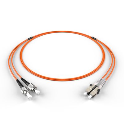 FCD TAA OM1 SC FC Duplex Fiber Optic Cable 62.5/125 Multimode - 40 Meter