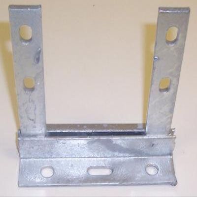 BLAKE UK - 6" x 6" TV Aerial Stand Off Bracket, Galvanised, 4.5" Stand Off