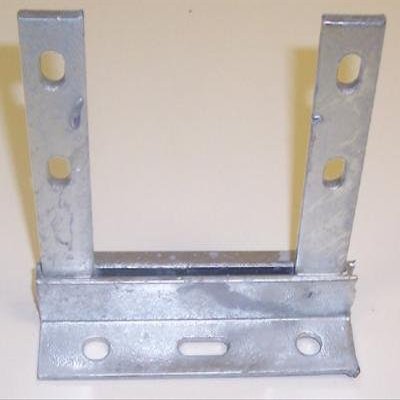 BLAKE UK - 6" x 6" TV Aerial Stand Off Bracket, Galvanised, 4.5" Stand Off