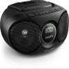 Philips Portable CD Player Boombox Radio CD Player Combo for Home, Stereo Sound Speakers and MP3/CD-R/RW Compatible, Programmable CD Player with FM Radio/USB/Headphone Jack/AUX Input view 1