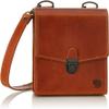 Fjallraven F77344249 Singi Bino Bag Leather Cognac view 1