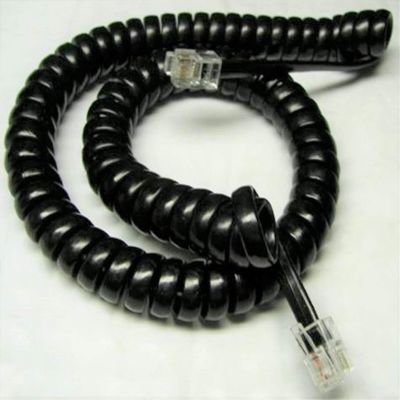 3 X NEC 9 Ft. Black Handset Cord For DSX, DTH, DTP, DTU, DTL, DTR, ITR Series Phones