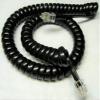 3 X NEC 9 Ft. Black Handset Cord For DSX, DTH, DTP, DTU, DTL, DTR, ITR Series Phones view 1