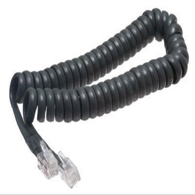 2 X Avaya 7 Ft. Gray Handset Cord for Avaya IP/Digital Phones