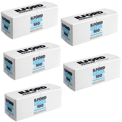 9 Delta Pro 100 120 Grano Fino, de Velocidad Media pelcula en Blanco y Negro, ISO 100, 120 tamao