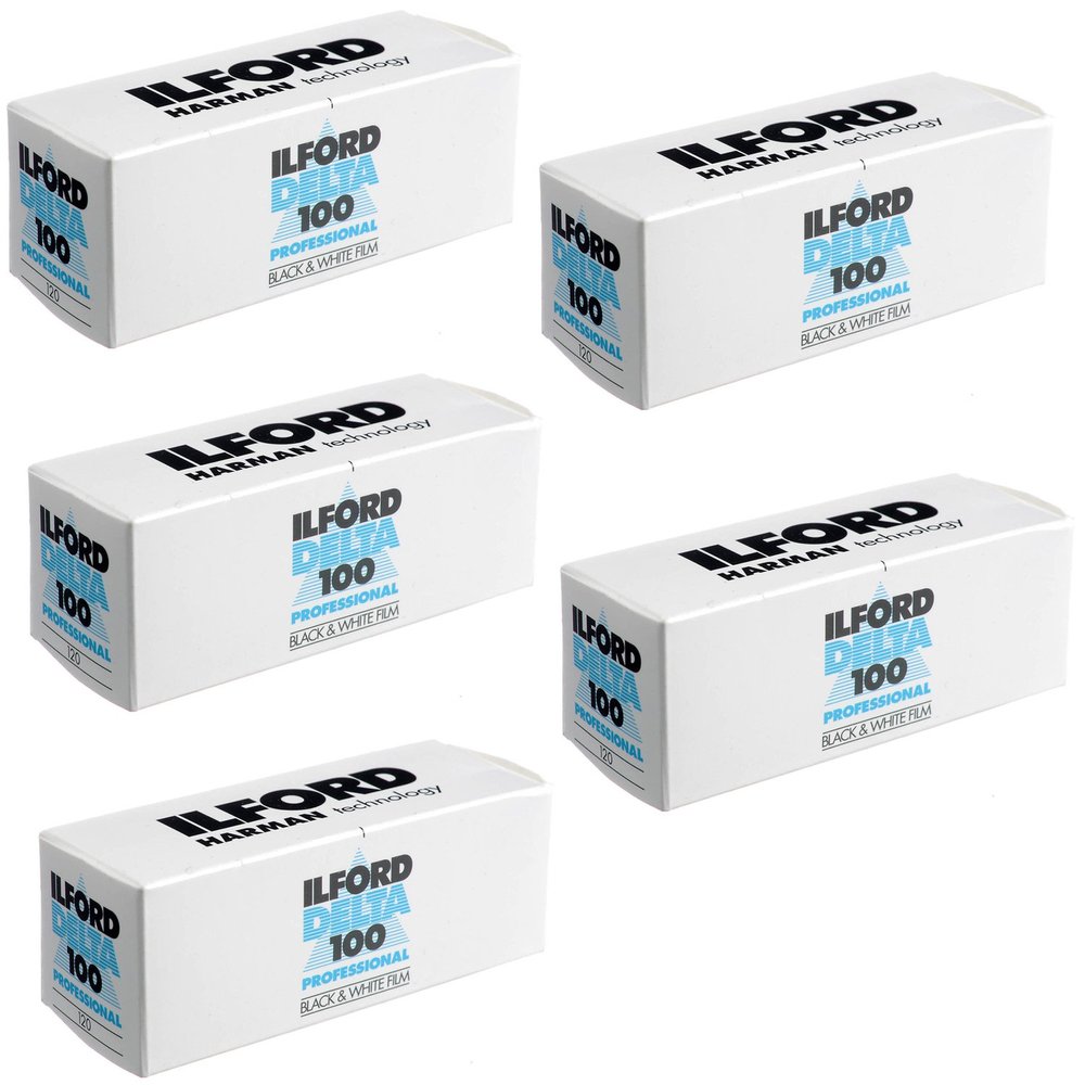 9 Delta Pro 100 120 Grano Fino, de Velocidad Media pelcula en Blanco y Negro, ISO 100, 120 tamao