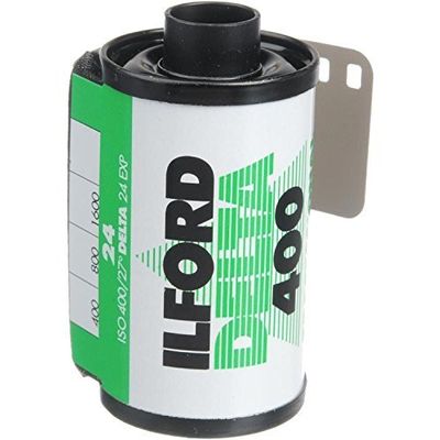 5 X Ilford Delta 400 135-24 Black-and-White Film