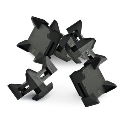 8020, 12314, 10 and 25 Series Nylon Cable Zip Tie Mounting Block 80/20 Cable Tie Mount for Wire Management (5 Pack)