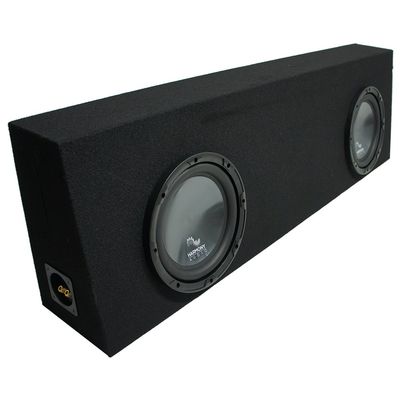 Harmony Audio Universal Regular Cab Truck Harmony R124 Dual 12" Black Sub Box Enclosure