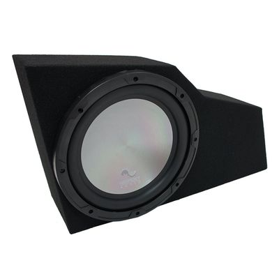 Harmony Audio HA-A122 Subwoofer Bundle with Single 12" Sub Box Enclosure Compatible with 2002-2009 Chevy Trailblazer