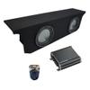 Harmony Audio HA-R124 Compatible with Jeep Wrangler JK Unlimited 2007-2018 Rhythm Series 12",46CXA4001 Class D Mono 800W Peak Amp and Custom Dual 12" Subwoofer Box view 1