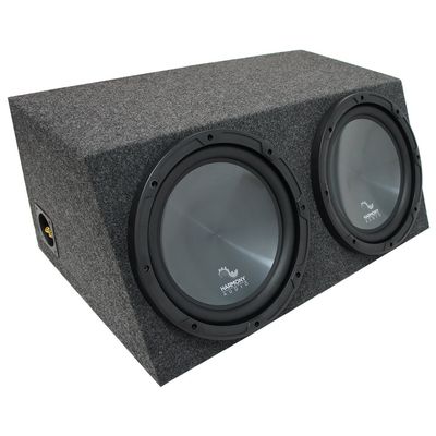 Harmony Audio Universal Car Stereo Hatchback Sealed Dual 15" R154 Sub Box Enclosure