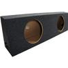 Harmony F124 Bundle with Universal Regular Standard Cab Truck Dual 12" Sub Box & CXA600.1 Amp (Renewed) view 2