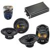 Harmony Audio Compatible with Nissan Titan 2008-2012 OEM Speaker Replacement Bundle HA-R65, HA-R69 & CXA360.4 Amp view 1