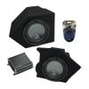 Harmony Audio HA-R104 Compatible with Pontiac Firebird Coupe Rear Pocket 93-02 Rhythm Series,46CXA4001 Class D Mono Amp,GM1X10-93C-SPKT-PASS 10" Single Passenger Side and SIDEPKT1X10 Custom Sub Box