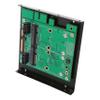 Syba SATA III to Dual mSATA SSD RAID Adapter - 3.5 Inch Mount or PCI Slot Mount SY-ADA40101 view 2