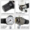 HVLP Spray Gun Air Regulator with Pressure Gauge and Diaphragm Control (Analog Pressure Gauge) view 2