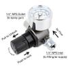 HVLP Spray Gun Air Regulator with Pressure Gauge and Diaphragm Control (Analog Pressure Gauge) view 3