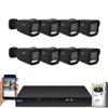 Gw Security 16 Channel Nvr 8mp 4k Security Camera System - 8 x 8mp Human Vehicle Smart Ai Detection Outdoor Indoor Poe Ip Full Time Color Night Vision Turret Camera view 1