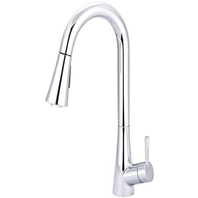 I2 - Single Handle Pull-Down Kitchen Faucet - Polished Chrome