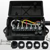 72" Trailer Cable with Plug and Junction Box 7 Wire HD Cable Color Coded Heavy Duty view 3