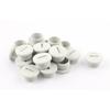 uxcell 20pcs Grey Nylon Insert Blanking Cap End Bung Threaded M22x10mm view 1
