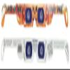 Spooky Specs Set - Bat, Pumpkin & Skull Hologram Lenses in Paper Frames - Holospex Holographic 3D Glasses view 4