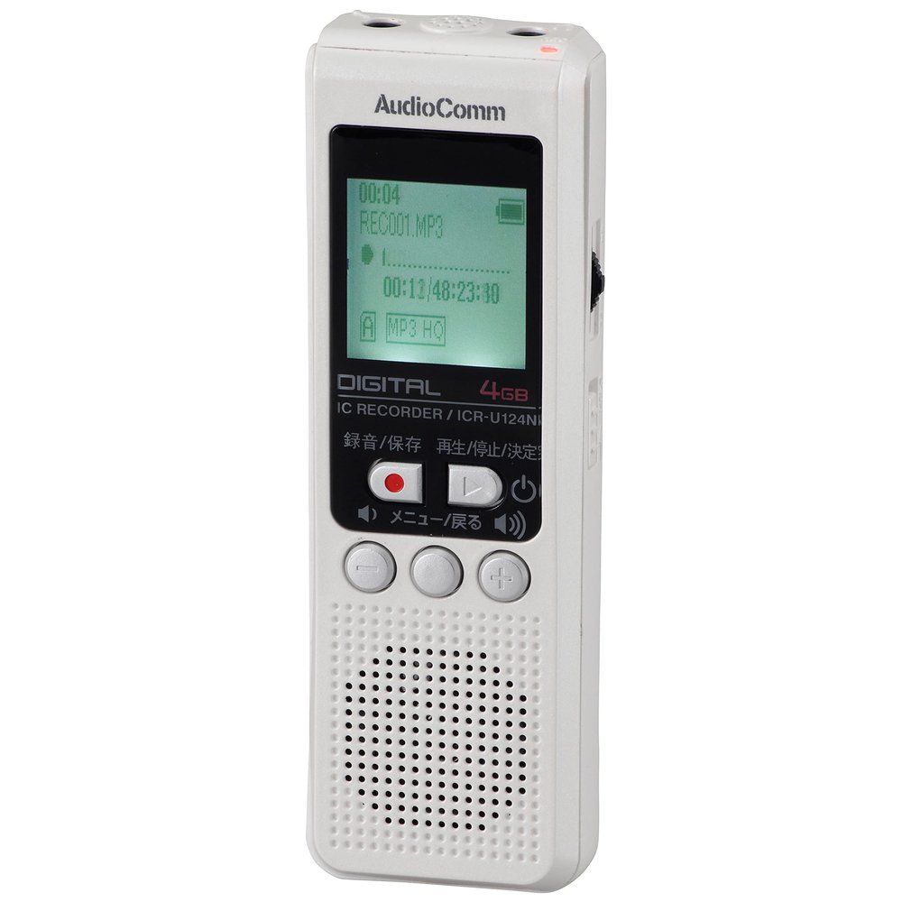 Ohm Electric OHM IC Recorder U124 ICR-U124N