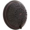 6 Function Adjustable Luxury Shower Head - High Pressure Boosting, Wall Mount, Bathroom Showerhead For Low Flow Showers, 2.5 GPM - Oil-Rubbed Bronze view 1