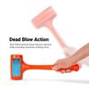 Capri Tools 10099 C099 Deadblow Hammer Orange PU, 4 lb. view 2