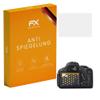 atFoliX Screen Protector compatible with Canon EOS 600D / Rebel T3i Screen Protection Film, anti-reflective and shock-absorbing FX Protector Film (3X) view 1