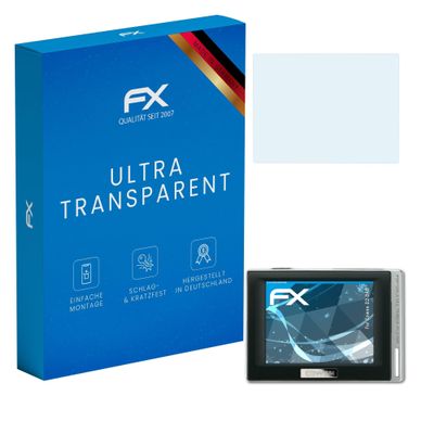 atFoliX Screen Protection Film compatible with Cowon D2 DAB Screen Protector, ultra-clear FX Protective Film (3X)