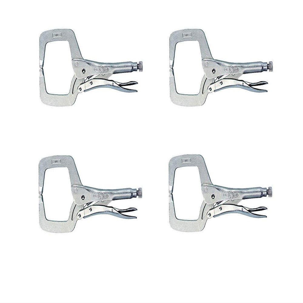 Irwin 3-3/8 in. x 2-5/8 in. D Locking C-Clamp 1000 lb. 1 pc.